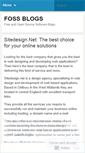 Mobile Screenshot of fossblogs.wordpress.com