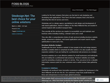 Tablet Screenshot of fossblogs.wordpress.com