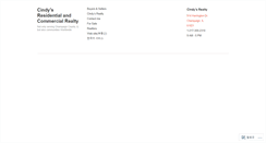 Desktop Screenshot of cindysrealty.wordpress.com