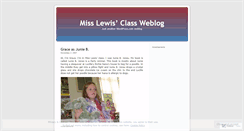 Desktop Screenshot of misslewisclass.wordpress.com