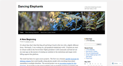 Desktop Screenshot of dancingelephants.wordpress.com