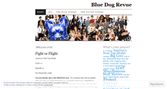 Desktop Screenshot of bluedogrevue.wordpress.com