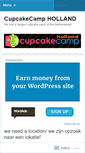Mobile Screenshot of cupcakecampholland.wordpress.com