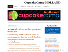 Tablet Screenshot of cupcakecampholland.wordpress.com