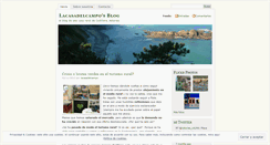 Desktop Screenshot of elenalacasadelcampo.wordpress.com