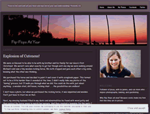 Tablet Screenshot of flipflopsallyear.wordpress.com