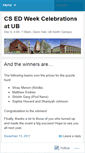 Mobile Screenshot of csedweek.wordpress.com