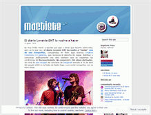 Tablet Screenshot of mactiste.wordpress.com