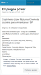 Mobile Screenshot of empregospower.wordpress.com