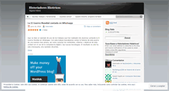 Desktop Screenshot of historiadoreshistericos.wordpress.com