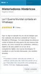 Mobile Screenshot of historiadoreshistericos.wordpress.com