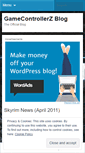 Mobile Screenshot of gamecontrollerz.wordpress.com