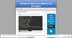 Desktop Screenshot of juanarg.wordpress.com