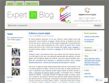 Tablet Screenshot of blogexpertcomunicacao.wordpress.com