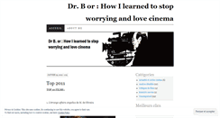 Desktop Screenshot of doctorbcinema.wordpress.com