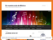 Tablet Screenshot of inmamusic.wordpress.com