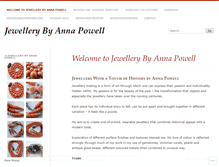 Tablet Screenshot of jewellerybyannapowell.wordpress.com