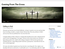 Tablet Screenshot of comingfromthecross.wordpress.com