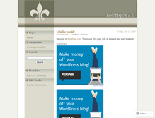Tablet Screenshot of boutique2you.wordpress.com