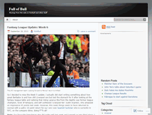 Tablet Screenshot of fullofbull.wordpress.com