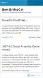 Mobile Screenshot of madcatconsulting.wordpress.com