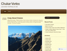 Tablet Screenshot of chukarama.wordpress.com