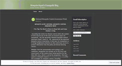 Desktop Screenshot of mosquitosquadofannapolisblog.wordpress.com