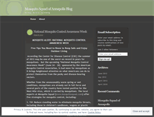 Tablet Screenshot of mosquitosquadofannapolisblog.wordpress.com