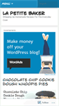 Mobile Screenshot of lapetitebaker.wordpress.com