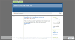 Desktop Screenshot of imediacyber.wordpress.com