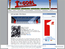 Tablet Screenshot of firstngoal.wordpress.com