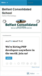 Mobile Screenshot of belfastconsolidated.wordpress.com