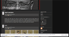 Desktop Screenshot of elblogdelcapi.wordpress.com