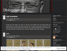 Tablet Screenshot of elblogdelcapi.wordpress.com