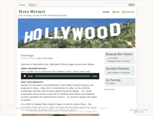 Tablet Screenshot of mayomethot.wordpress.com
