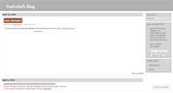 Desktop Screenshot of pedrosoft.wordpress.com