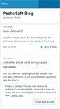 Mobile Screenshot of pedrosoft.wordpress.com
