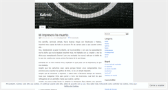 Desktop Screenshot of katmio.wordpress.com