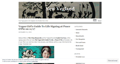 Desktop Screenshot of newvegland.wordpress.com