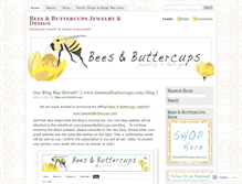 Tablet Screenshot of beesandbuttercups.wordpress.com