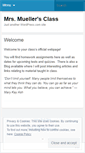 Mobile Screenshot of mrsmuellersclass.wordpress.com
