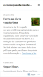 Mobile Screenshot of consequentemente.wordpress.com