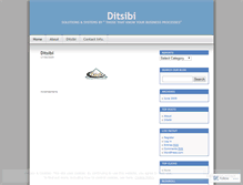 Tablet Screenshot of ditsibi.wordpress.com