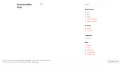 Desktop Screenshot of iluminadawebpage.wordpress.com