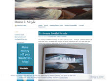 Tablet Screenshot of duanemoyle.wordpress.com