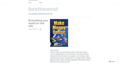 Desktop Screenshot of bestnewest.wordpress.com