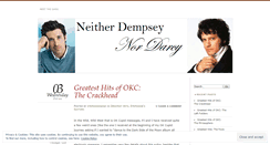 Desktop Screenshot of neitherdempseynordarcy.wordpress.com