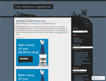 Tablet Screenshot of captious.wordpress.com