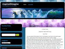 Tablet Screenshot of inspired2imagine.wordpress.com