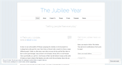 Desktop Screenshot of jubileeyearorg.wordpress.com